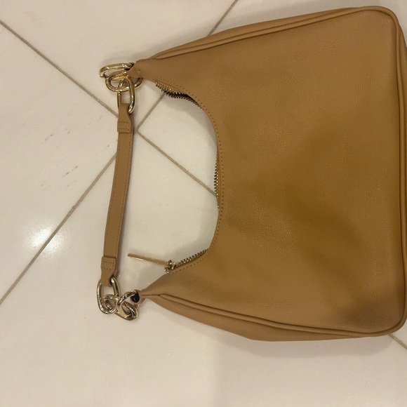 House of Want Vegan Leather Shoulder Bag Brown - Picture 3 of 3